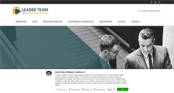 Desktop Screenshot of leaderteam.ro